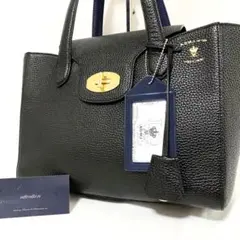 極美品✨ A.D.M.J. エーディーエムジェイ ターンロック トートバッグ 黒