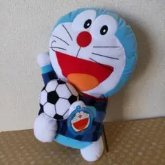 ドラえもん パタパタ サッカー ぬいぐるみセット☆ワールドカップ
