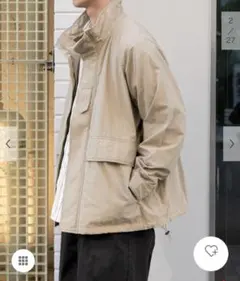 アーバンリサーチ　FORK&SPOON　スタンドカラーブルゾン