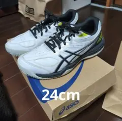 ASICS COURT SLIDE2 テニスシューズ 24cm　オムニ・クレー