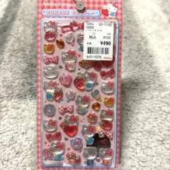 サンリオ ボンボンドロップシール　赤キティ　第二弾　正規品