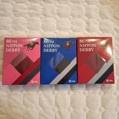 【新品】JRA 86回 日本ダービー ノベルティ ネクタイ　3点セット