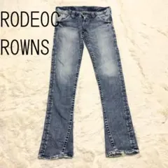 ロデオクラウンズ　デニム　おしゃれ　レディース　パンツ　M