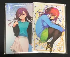 五等分の花嫁 秋葉原　アトレ　コラボ　特典 中野三玖　カード