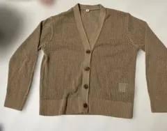 UNIQLO メッシュ鍵編みカーディガン 130サイズ