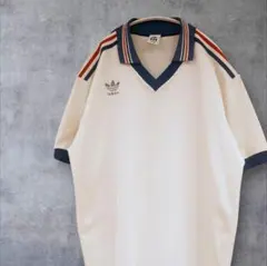 ヴィンテージ・オールド adidas デサント製 ゲームシャツ サイズ：O