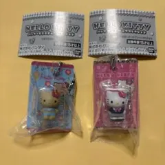 HELLO KITTY パッケージミニチュアコレクション ギャル 日焼け 2種