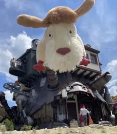 ジブリパーク限定　ヒン　ぬいぐるみ　魔女の谷　13人の魔女団　ハウルの動く城