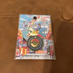 ポケモンセンター　ロゴピンズ　フクオカ