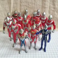 ウルトラマン ミニソフビ(11〜14cm) 15体 まとめ売り（その①）