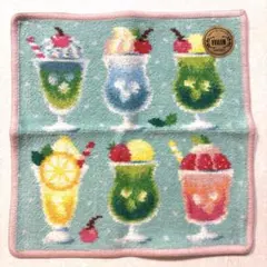 FEILER フェイラー　ラブラリー パーラー　ハンカチ　クリームソーダ