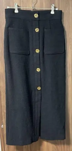 snidel フロントボタンスカート