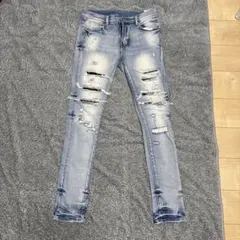 mnml ミニマル PAISLEY STRETCH DENIM デニム