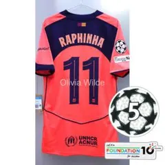正規品] FCバルセロナ ユニフォーム 25-26 #11 RAPHINHA - メルカリ
