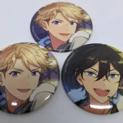 氷鷹北斗 鳴上嵐 フィーチャースカウト2 缶バッジ 2023 AUTUMN