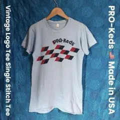 PRO-Kedsプロケッズ　USA製ヴィンテージロゴTシャツ　シングルステッチのサムネイル