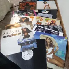 R＆B まとめて Aaliyah & Ashanti TLC 他 レコードセット