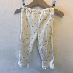 【新品タグ付き】conoco バースデイ 小花柄 7分丈レギンス 95