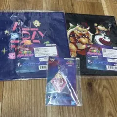 ザ・スーパーマリオブラザーズ・ムービー 一番くじ ハンドタオル チャーム