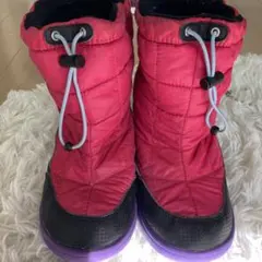 Coleman 中綿入りピンクブーツ23cm