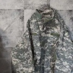 【米軍実物】00sACUデジカモカモフラミリタリージャケット灰L　A74,1のサムネイル