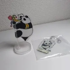 呪術廻戦　パンダ　 アクリルスタンド キーホルダーとアクリルキーホルダーセット