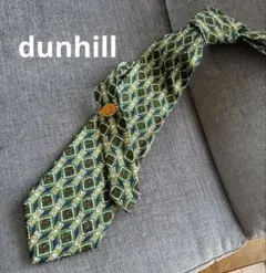 ダンヒル dunhill ネクタイ イタリア製 ブランド　総柄