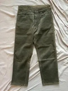 60s levis 518 bigE コーデュロイパンツ カーキ ヴィンテージ