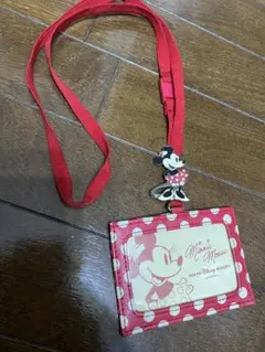 【Disney/ディズニー】ミニーちゃんパスケース