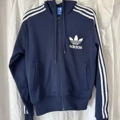 アディダス オリジナルス トレフォイル ロゴ ジップパーカー 　adidas