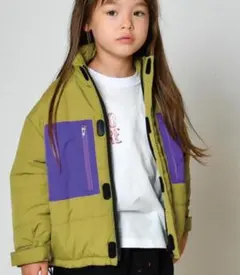 SALE。中綿ジップアップジャケットのサムネイル
