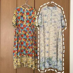 asknowasolacaワンピース やわらかフラワーOP ごりちゃん サイズ5のサムネイル