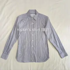 maker's shirt 鎌倉　メーカーズシャツ　スマートクロス　ストライプのサムネイル