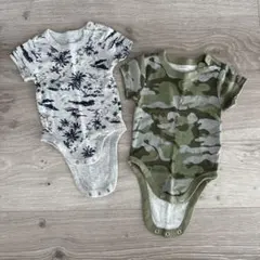 OLD NAVY 男の子 ロンパース 2点セット‼️