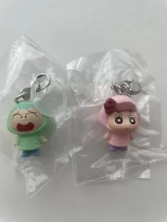 クレヨンしんちゃん めじるしアクセサリー2 パステルカラー ネネちゃんマサオくん