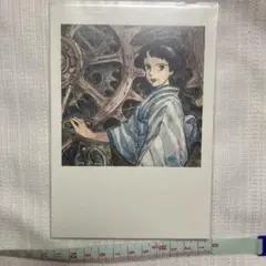 ポストカード　時計塔と謎の美女　ジブリ美術館　☆ スタジオジブリ