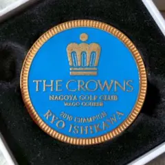 中日クラウンズ　石川遼58スコア記念メダルマーカー