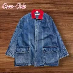 90s vintage コカ・コーラ Coca-Cola デニム カバーオール