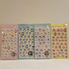 【4枚セット価格】ちいかわ　ボンボンドロップ 3D立体ステッカー