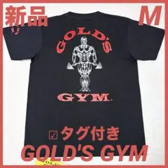 【新品】GOLD'S GYM バックプリント　ロゴ　Tシャツ　ゴールドジム正規品のサムネイル
