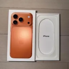 iPhone17Pro コズミックオレンジ 空箱