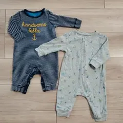 babyGAP ロンパース 2枚セット 60/65cm