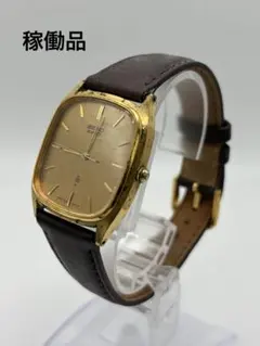 SEIKO Dolce 腕時計 角型 赤色文字盤 - メルカリ