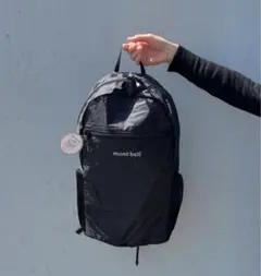 montbell ポケッタブルライトパック 20L ブラック