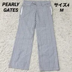 PEARLY GATES パーリーゲイツ]メンズ チェックパンツ ゴルフ LL - メルカリ
