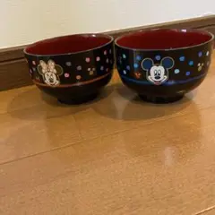 【未使用品】Disney ディズニー MICKEY&MINNIE 汁椀 セット 楽天市場】【10％OFF】【さらに最大300円クーポン有】 ミッキー