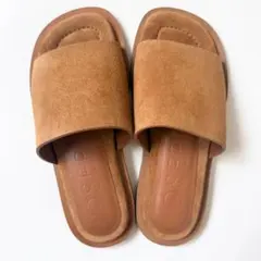 美品　滝沢眞規子さん愛用ブランド JOSEPH ジョセフ レザー サンダル 37のサムネイル