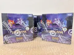ディズニーロルカナ 逆襲のアースラ シュリンク付 4BOX 新品未開封