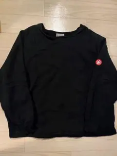 C.E CAVEMPT ブラックコットンスウェット