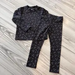 【H&M】エイチアンドエム グレー 長袖 レギンス 2枚セット サイズ104